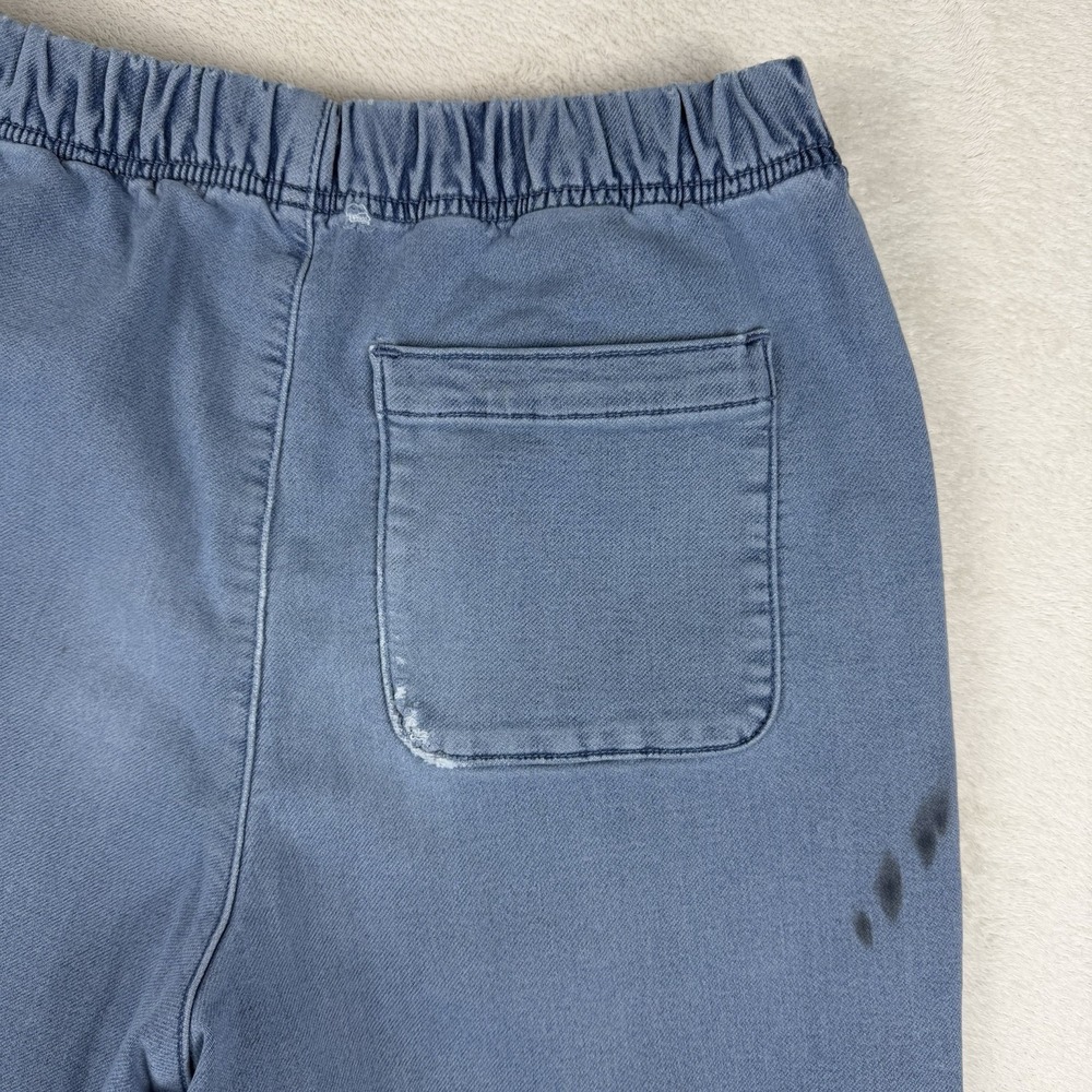 Madewell Sweatpant Jeans Nealy Wash pull on soft jogger Denim Pants S, READ - Picture 5 of 14